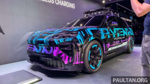 Porsche reveals 11-kW wireless AC charging tech &ndash; one-box solution to be offered for Cayenne Electric