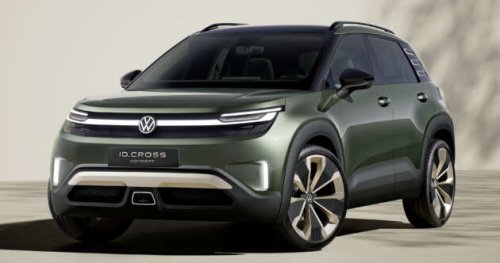 Volkswagen ID.Cross Concept debuts &ndash; electric SUV with 211 PS front motor, 420 km range WLTP
