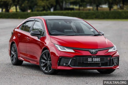 2025 Toyota Corolla GR Sport in Malaysia &ndash; revised suspension and steering, &rsquo;10-speed&rsquo; CVT; RM150k OTR