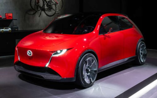 Mazda Vision X-Compact concept debuts in Tokyo &ndash; Mazda 2 revived with petrol power, funky styling