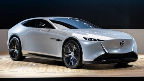 Mazda Vision X-Coupe &ndash; rotary PHEV with Mazda 3 styling, 510 PS, 160 km EV range, 800 km total