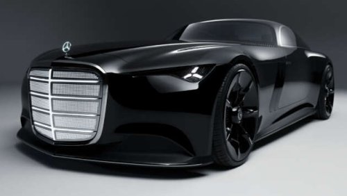 Mercedes-Benz Vision Iconic revealed &ndash; luxury coup&eacute; concept with massive grille, &ldquo;hyper-analogue&rdquo; interior