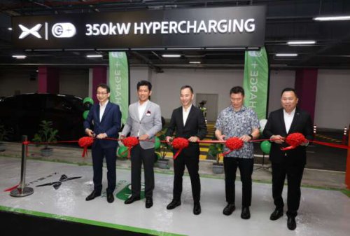 Charge+ and Xpeng launch 350 kW DC charger at KL Eco City Mall &ndash; &lsquo;hypercharging hub&rsquo; is KL&rsquo;s fastest