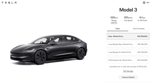 Tesla Model 3 Highland now cheaper by up to RM13k in Malaysia &ndash; updated with signal stalk, front camera