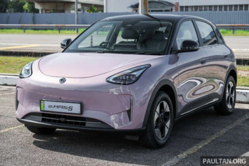 Top 20 EVs, Feb 2026 &ndash; eMas 5 1,562 units, eMas 7 240, iCaur V23 179, Atto 3 169; 1x Perodua QV-E registered