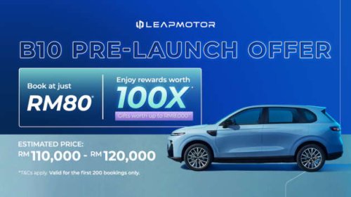 Leapmotor B10 EV open for booking in Malaysia &ndash; 218 PS/240 Nm, two variants, est. RM110-120k, Dec launch