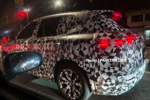 Proton eMas 7 PHEV first spyshots &ndash; 1.5 BHE15PFI + e-motor, 943 km range, launch in Malaysia next year?