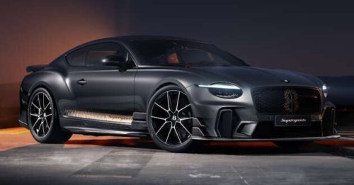 2026 Bentley Supersports &ndash; 666 PS/800 Nm 4.0TT V8, RWD, two seats, under two tonnes; limited to 500 units