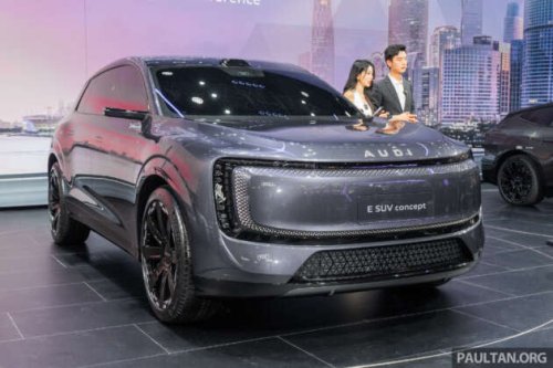 AUDI E SUV concept debuts in Guangzhou &ndash; 680 PS, 700 km CLTC; production version launching in 2026