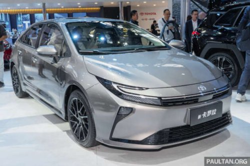 2026 Toyota Corolla sedan facelift in Guangzhou &ndash; new face, interior, large touchscreen, coming to Malaysia?