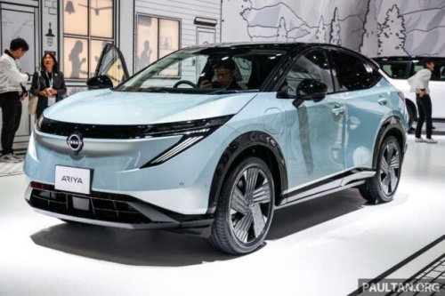 2026 Nissan Ariya facelift debuts at Japan Mobility Show &ndash; new looks, Google built-in, softer suspension