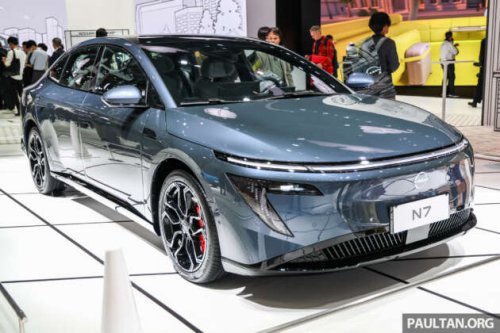 Nissan N7 on display in Japan &ndash; EV sedan based on a Dongfeng with up to 635 km CLTC; fr RM70k in China