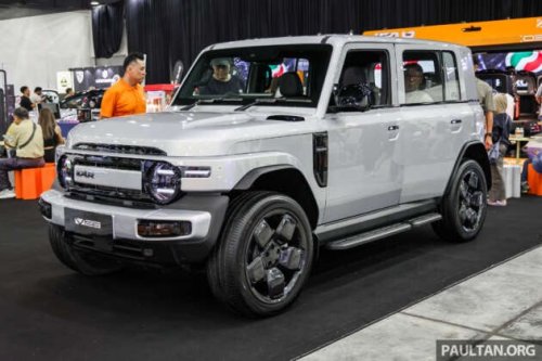 iCaur V23 on display at ACE 2025 &ndash; see the retro-styled SUV at Setia City Convention Centre, from RM145k est