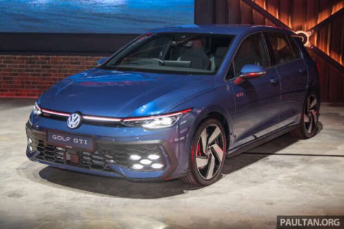 Volkswagen Golf Mk8.5 in Malaysia &ndash; R-Line with 150 PS 1.5L MHEV, dry DSG; GTI 265 PS RM250k with VAP