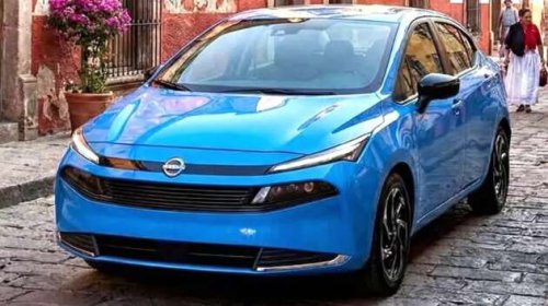 2026 Nissan Almera surfaces &ndash; new face, new tail, split headlamps, same side profile, more ADAS features?
