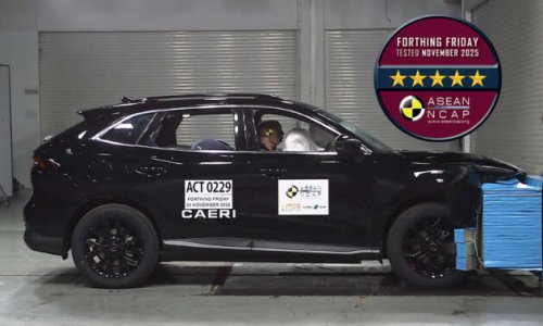 Forthing Friday EV, REEV &ndash; 5-star ASEAN NCAP rating