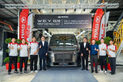 GWM Wey G9 rolls off CKD line &ndash; PHEV MPV open for booking, SWB, under RM300k, launch now early 2026