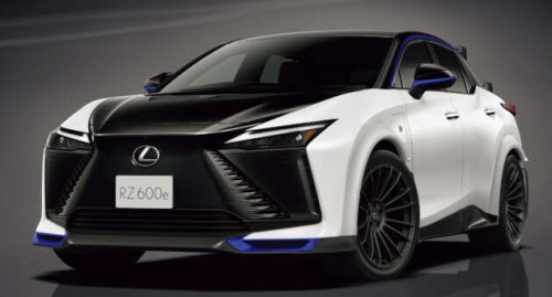 Lexus RZ600e F Sport Performance &ndash; based on 550e F Sport but with 426 PS; 20 mm lower, 20-inch brakes