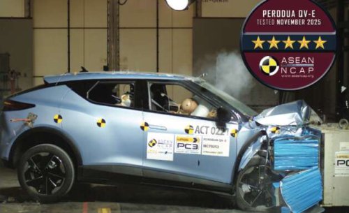 Perodua QV-E EV scores 5-star ASEAN NCAP rating &ndash; 88.36 pts beats Toyota Yaris Cross a.k.a. P2 Nexis/Traz