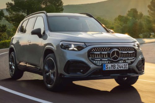 2026 Mercedes-Benz GLB &ndash; 7-seat EV SUV, up to 631 km, 320 kW DC charging, 400V optional, hybrid later