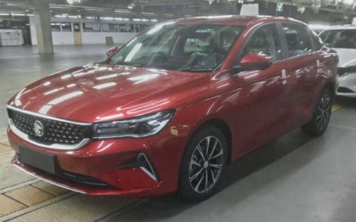 2026 Proton S70 MC1 spied &ndash; new 1.5L i-GT 4-cylinder engine; Ruby Red colour; updated wheels, headlamps