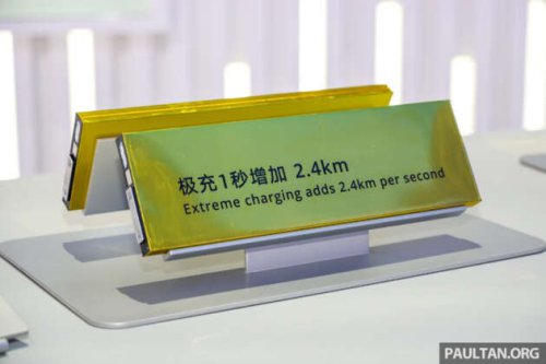Geely Shendun Golden Brick Battery for hybrids shown in Beijing &ndash; 10-100% in 24.9 mins, 12C charging