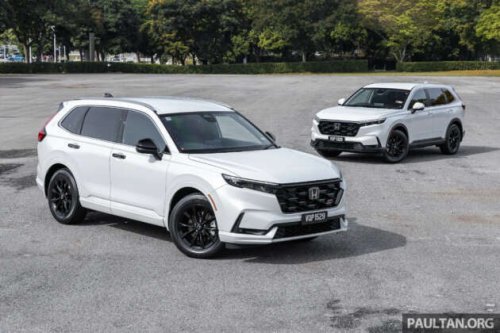 2026 Honda CR-V e:HEV RS, e:HEV E Malaysian gallery &ndash; update adds built-in Google, BLIS, RCTA, fr. RM178k