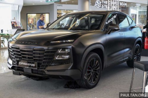 Jetour Dashing Dark Warrior Limited Edition launched &ndash; matte black exterior, 156 PS/230 Nm 1.5T, RM117k