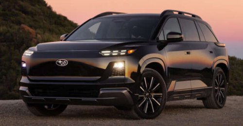 Subaru Getaway debuts in the US &ndash; three-row EV SUV; 420 hp, up to 483 km range; Toyota Highlander sister