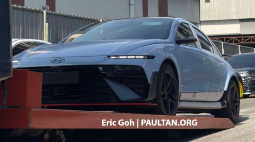 Hyundai Ioniq 6 N spied in Malaysia &ndash; RM450k est 650 PS EV super sedan set for KLIMS launch next month?