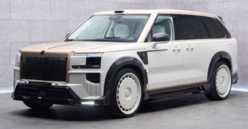 Zeekr 9X becomes first Chinese car to get the Mansory treatment &ndash; suicide doors, plenty of carbon-fibre
