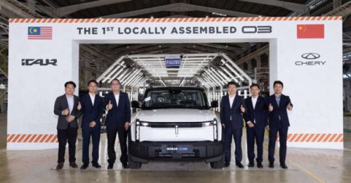 2026 iCaur 03 CKD launched in Malaysia &ndash; same specs as CBU; RM129,880 iWD; 279 PS, up to 418 km NEDC