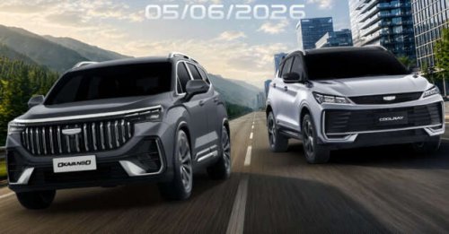 2026 Geely Okavango, Coolray facelifts launching in Vietnam soon; rebadged X50 to still come fr Tg Malim?