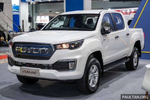 Foton eTunland on display to gauge public demand &ndash; EV truck with up to 340 PS, 360 km WLTP range