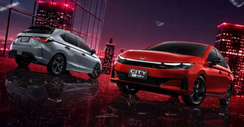 2026 Honda City facelift in Thailand &ndash; new 360 cam, 10-inch HU, ambient lighting; e:HEV, VTEC Turbo variants