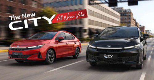 2026 Honda City facelift debuts in India &ndash; radical new face; ventilated seats, ambient lighting; 1.5L NA/Hybrid