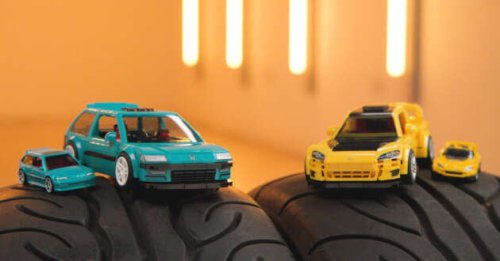 Mattel expands Brick Shop range with custom Honda Civic EF and S2000 &ndash; comes with matching Hot Wheels