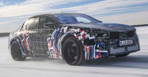 BMW M EV models to debut from 2027 &ndash; four motors, battery capacity over 100 kWh, natural fibre parts