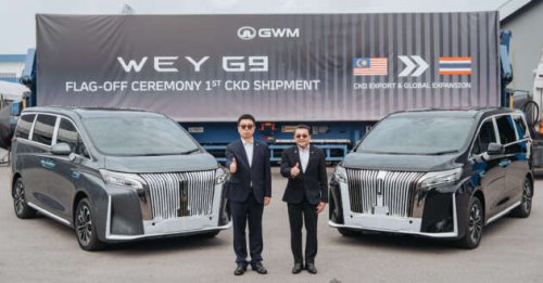 GWM Malaysia ships first CKD units of Wey G9 to Thailand &ndash; PHEV MPV to be launched here this month