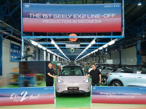 Geely EX2 CKD in Indonesia starts with 46.5% local content, including its battery &ndash; to be key ASEAN base