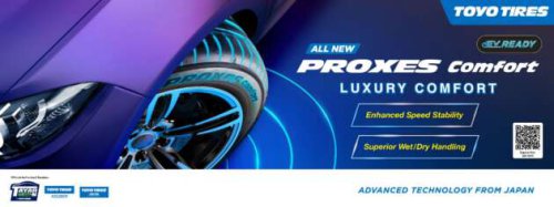 Toyo Proxes Comfort tyres now on sale in Malaysia &ndash; available in 16-19 inch sizes, EV-ready