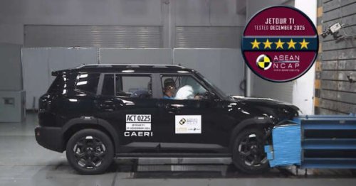 Jetour T1 ASEAN NCAP &ndash; five-star rating awarded under outgoing 2021-2025 assessment protocol