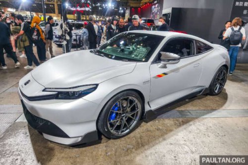 Mugen Prelude Spec III at Tokyo Auto Salon &ndash; carbon-fibre bodykit, sports exhaust for your Honda Prelude