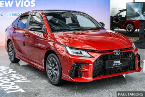 Toyota Vios Hybrid in Malaysia &ndash; 111 PS, 27.8 km/l, CKD battery, HEV and GR Sport, RM104k to RM110k