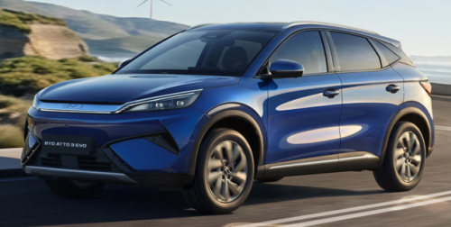 BYD Atto 3 Evo unveiled for Europe &ndash; switches to RWD, 800V, 74.8 kWh, up to 510 km WLTP; 449 PS AWD