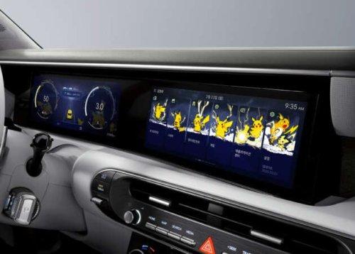 Hyundai partners with Pok&eacute;mon Korea for themed display packages for its vehicle infotainment system