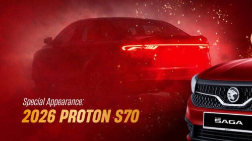 2026 Proton S70 teased &ndash; 1.5T i-GT 4-cyl sedan on display in showrooms Feb 7-8, NA version also?