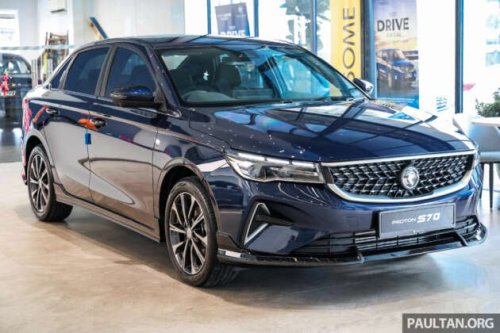2026 Proton S70 facelift &ndash; new 1.5T i-GT 4-cyl, AACP, first look at the Flagship and Flagship X variants