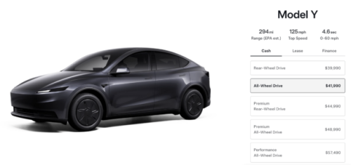 2026 Tesla Model Y AWD revealed &ndash; base model drops Standard name; 0-100 km/h 4.8 secs, 473 km range