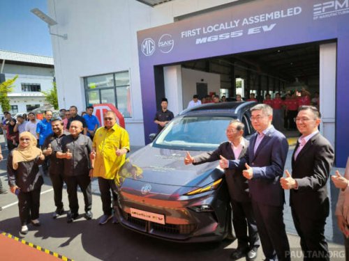 CKD MG S5 EV rolls off EPMB Melaka plant &ndash; extra 35 hp/100 Nm, Lux only, open for booking, RM120k est
